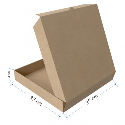 Pizzakarton 37x37x4